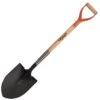 Leonard Round Point Closed Back Shovel With D Grip Handle -Gardeners Edge Sales amla30 5