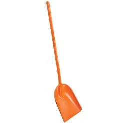 Leonard Poly Scoop Shovel With 48in Straight Handle