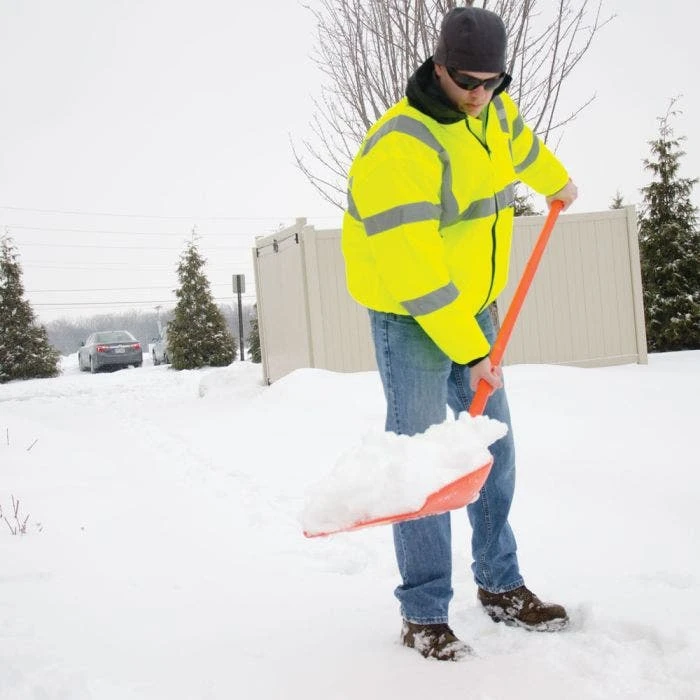 Leonard Poly Scoop Shovel With 48in Straight Handle 4 Leonard Poly Scoop Shovel With 48in Straight Handle - Image 2