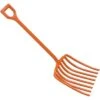 Leonard 8 Tine All Poly Scoop Fork With 30-inch D-Grip Handle -Gardeners Edge Sales apf800 2