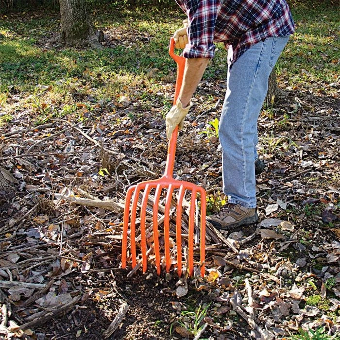 Leonard 8 Tine All Poly Scoop Fork With 30-inch D-Grip Handle 7 Leonard 8 Tine All Poly Scoop Fork With 30-inch D-Grip Handle - Image 5