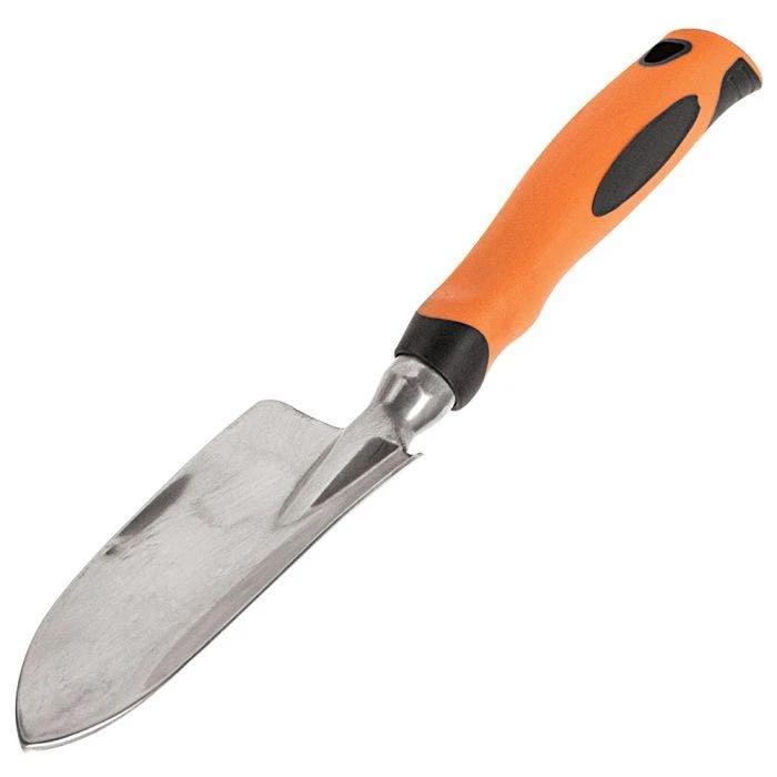 Leonard Solid Cast Aluminum Trowel With Gel Grip 3 Leonard Solid Cast Aluminum Trowel With Gel Grip