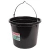 5 Gallon Heavy Duty Black Flatback Bucket -Gardeners Edge Sales b100tsge