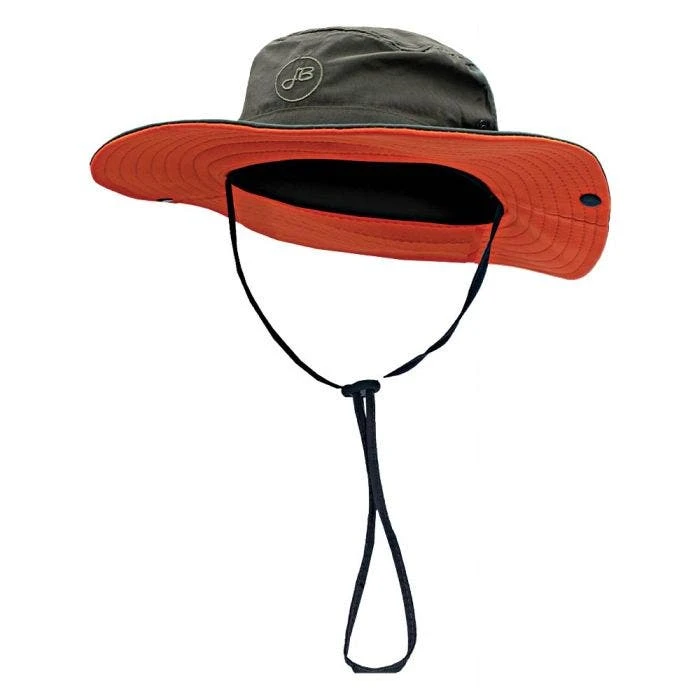 Boonie Hat By John Boy, Army Green, Orange 3 Boonie Hat By John Boy, Army Green, Orange