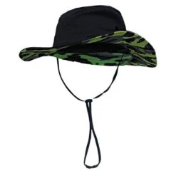 Boonie Hat By John Boy, Camo, Black/Green