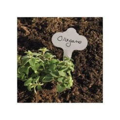 Stainless Steel Garden Marker, 3.5in X 6.5in, 12-Pack -Gardeners Edge Sales bl65 2