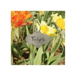 Stainless Steel Garden Marker Stake With Tag, 3.5in X 2ft, 6-Pack 8 Stainless Steel Garden Marker Stake With Tag, 3.5in X 2ft, 6-Pack -Gardeners Edge Sales blgs24 2