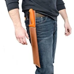 Leather Sheath For 4042T Leonard Cut-All Knife 7 Leather Sheath For 4042T Leonard Cut-All Knife -Gardeners Edge Sales ca12 5