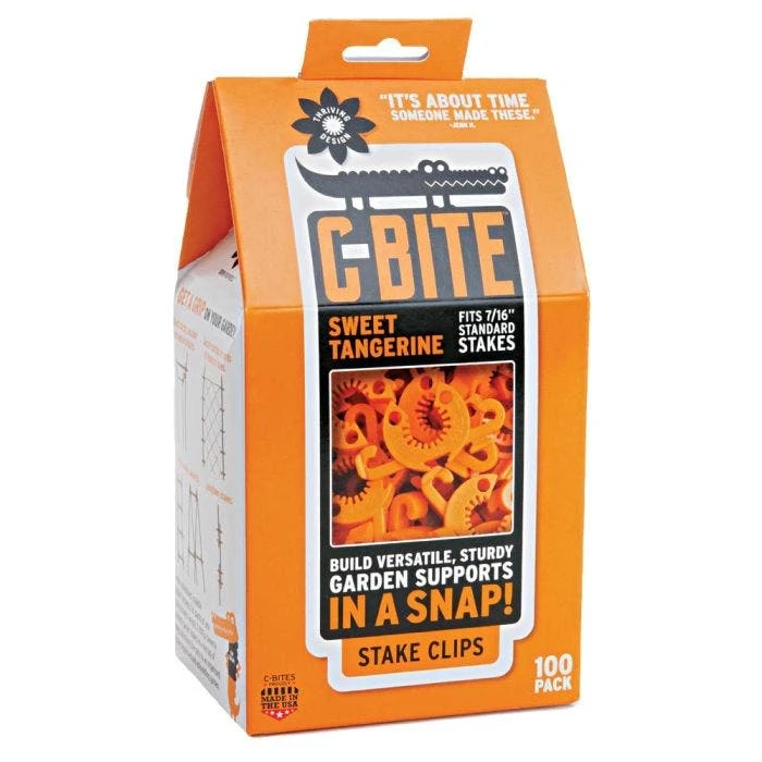 C-BITE Stake Grips, Orange 3 C-BITE Stake Grips, Orange