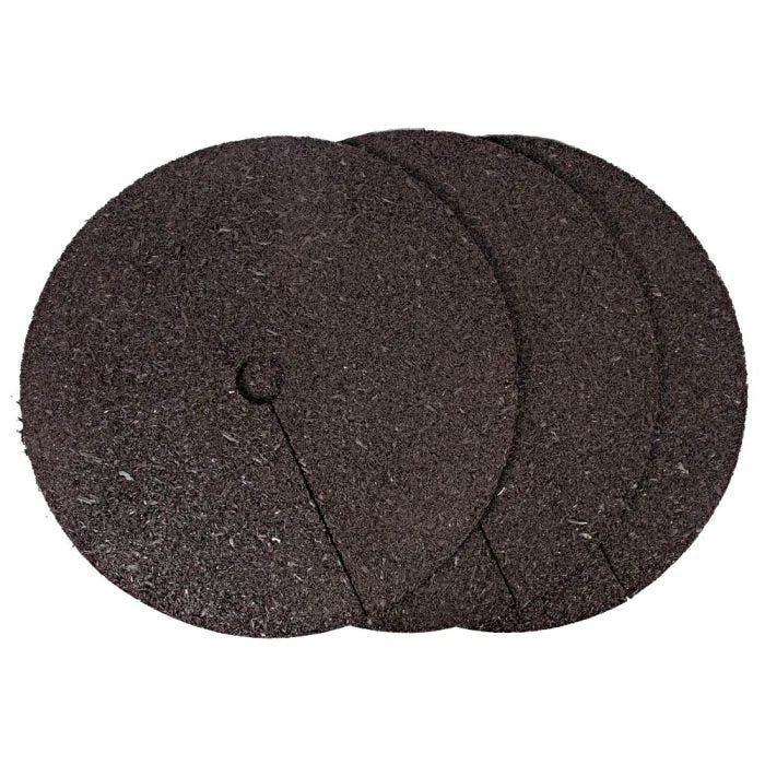 Rubberific® Tree Rings 36in, Brown, Box Of 3 3 Rubberific® Tree Rings 36in, Brown, Box Of 3