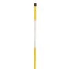 Reflective Fiberglass Driveway Marking Stakes 4ft Yellow -Gardeners Edge Sales dm4 4y 2