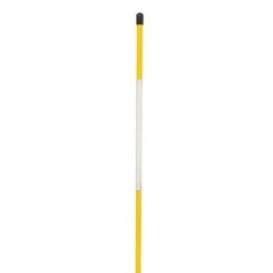 Reflective Fiberglass Driveway Marking Stakes 4ft Yellow