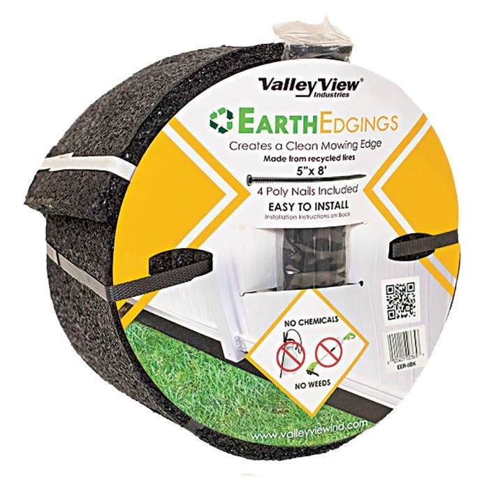 Earth Edge Rubber Edging Roll Black 3 Earth Edge Rubber Edging Roll Black
