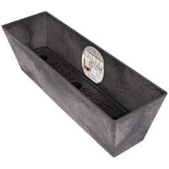 Self-Watering Ella ArtStone Flower Box 21.5" X 6.5" -Gardeners Edge Sales es36228 2