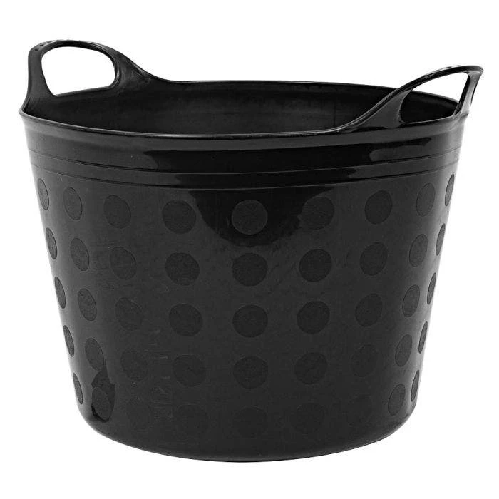 Tuff Flex Tub 7 Gallon Black 3 Tuff Flex Tub 7 Gallon Black