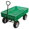 Leonard Green Utility Wagon, Flat-Free Tires, 30in X 46in X 7.5in Tray