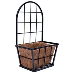 Modern Farmhouse Wall Planter -Gardeners Edge Sales fhwlplnt angle