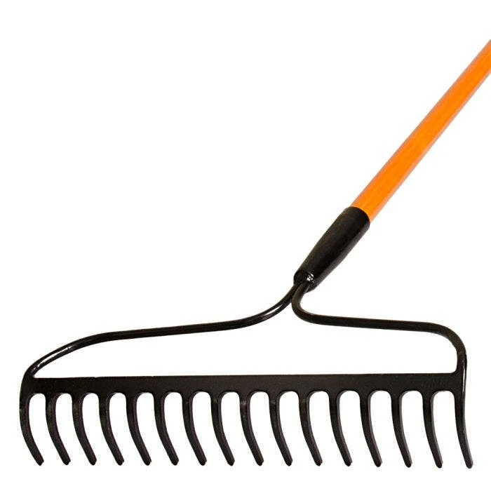 Leonard Bow Rake With Forged Steel Head And Fiberglass Handle 4 Leonard Bow Rake With Forged Steel Head And Fiberglass Handle - Image 2