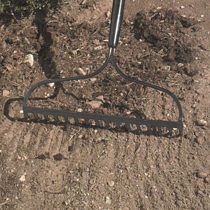 Leonard Bow Rake With Forged Steel Head And Fiberglass Handle 7 Leonard Bow Rake With Forged Steel Head And Fiberglass Handle - Image 5