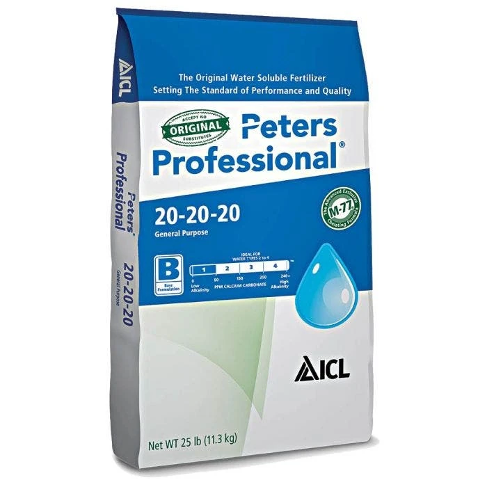 Peters Professional General Purpose Fertilizer 20-20-20 3 Peters Professional General Purpose Fertilizer 20-20-20