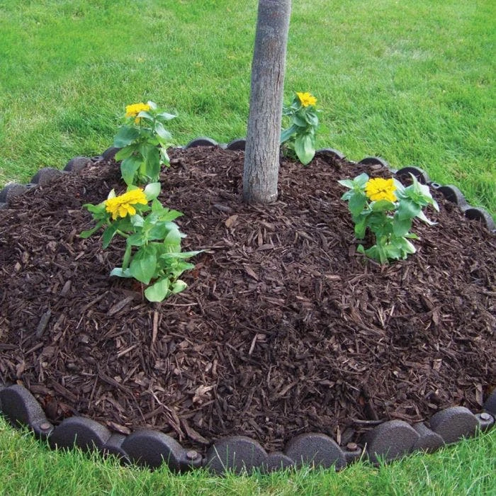 Earth Edge Rubber Scalloped Edging Brown 10 Earth Edge Rubber Scalloped Edging Brown - Image 8