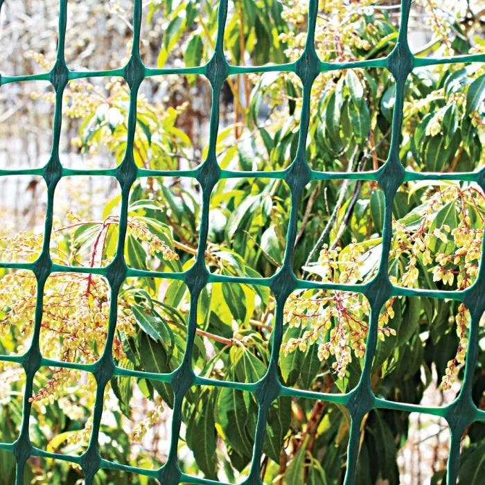 Tenax Garden Fence, 25-Ft X 36-In Roll, Green Mesh 4 Tenax Garden Fence, 25-Ft X 36-In Roll, Green Mesh - Image 2