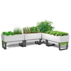 Glowpear Urban Garden Self Watering Planter Box -Gardeners Edge Sales gpugsp 001 2