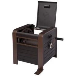 Decorative Hose Box, 200ft Capacity -Gardeners Edge Sales hb778 3