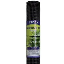 Hardware Net 25 Foot X 36 Inch Roll Black Mesh