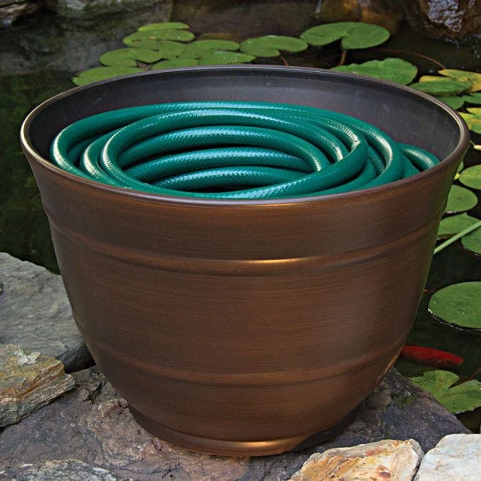 Aged Bronze Hose Pot 4 Aged Bronze Hose Pot - Image 2