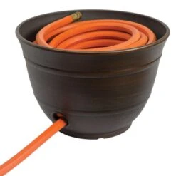 Aged Bronze Hose Pot 17 Aged Bronze Hose Pot -Gardeners Edge Sales hp1924 7
