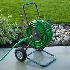 Yard Butler 2-Wheel EZ Hose Cart 8 Yard Butler 2-Wheel EZ Hose Cart -Gardeners Edge Sales ht2ez 1