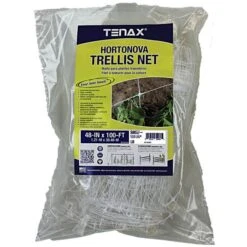 Hortonova Trellis Netting, 4 Feet X 100 Feet -Gardeners Edge Sales htn4100 2