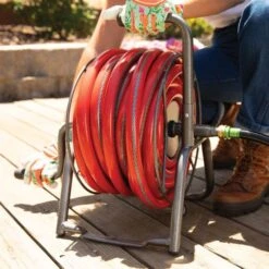 Handy Reel Portable 2-in-1 Hose Reel -Gardeners Edge Sales ihr 1slv live 3
