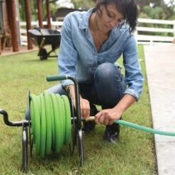 Handy Reel Portable 2-in-1 Hose Reel -Gardeners Edge Sales ihr 1slv live 8