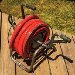 Handy Reel Portable 2-in-1 Hose Reel -Gardeners Edge Sales ihr 1slv live 9