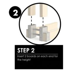 Outdoor Log Storage Brackets -Gardeners Edge Sales iwrb 12am 6 1