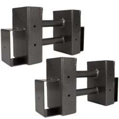 Outdoor Log Storage Brackets