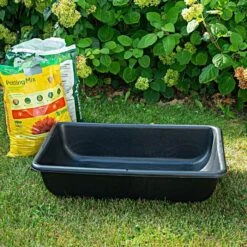 26 Gallon Mortar And Soil Mixing Tub 36x24x8 15 26 Gallon Mortar And Soil Mixing Tub 36x24x8 -Gardeners Edge Sales m100tsge soil empty