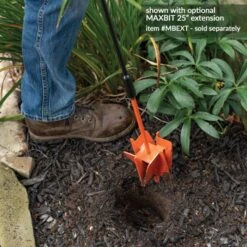 The MAXBIT 6 Inch Garden Hole Digging Drill Bit -Gardeners Edge Sales mb6 o 3