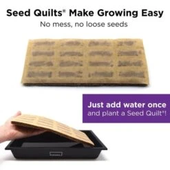 Hamama Home Microgreens Growing Kit With Bamboo Frame -Gardeners Edge Sales mgk2 4