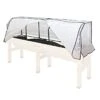 VegTrug Wall Hugger Medium Garden Bed Greenhouse Frame And PE Cover -Gardeners Edge Sales microsoftteams image 1