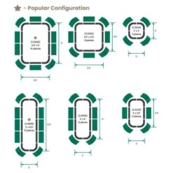 Vego 6 In 1 Modular Metal Raised Bed, Pearl White -Gardeners Edge Sales microsoftteams image 2