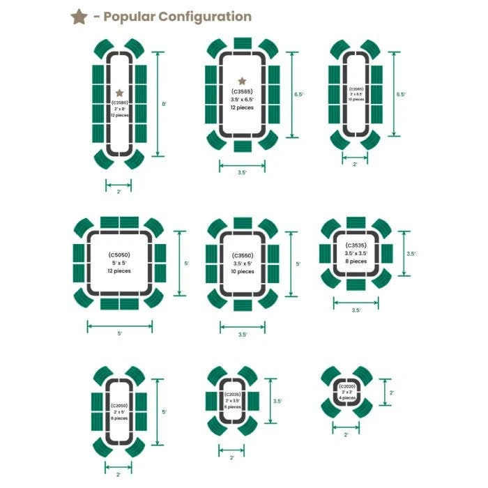 Vego Extra Tall 9 In 1 Modular Raised Bed, Pearl White 5 Vego Extra Tall 9 In 1 Modular Raised Bed, Pearl White - Image 3