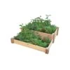 Western Red Cedar Modular Multi-Level 2-Tier Raised Bed Kit -Gardeners Edge Sales mlrrgb2t