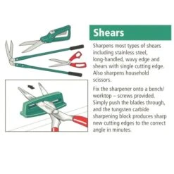 Multi Sharp Complete Garden Tool Sharpening Kit -Gardeners Edge Sales ms1801 7