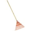Steel 24 Tine Spring Rake By A.M. Leonard, Lifetime Warranty -Gardeners Edge Sales msr 224u 1