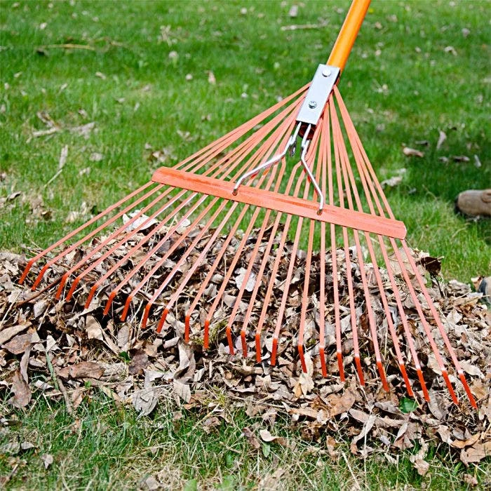 Leonard Spring Rake W/ Fiberglass Handle, 24 Tines 7 Leonard Spring Rake W/ Fiberglass Handle, 24 Tines - Image 5