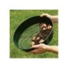 Green Powder-Coated Steel Mesh Garden Sieve -Gardeners Edge Sales n485gs