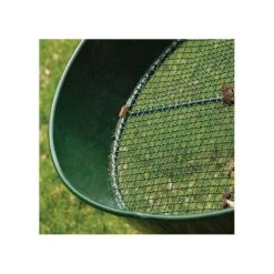 Green Powder-Coated Steel Mesh Garden Sieve -Gardeners Edge Sales n485gs 1